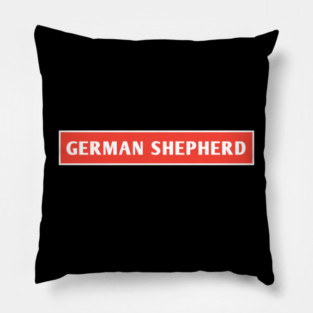 German Shepherd Pillow