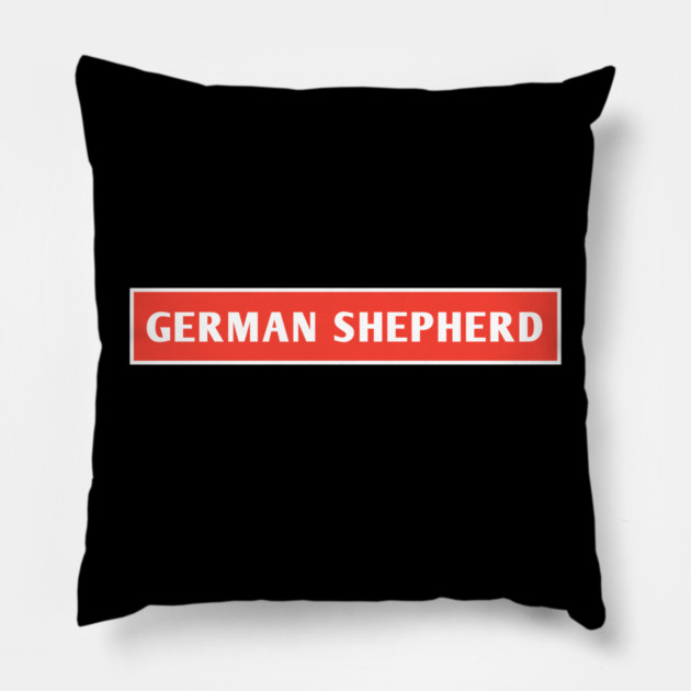 German Shepherd Pillow by BlackMeme94