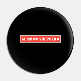 German Shepherd Pin