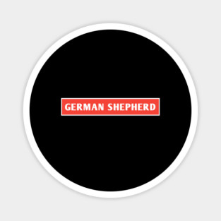 German Shepherd Magnet