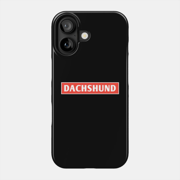 Dachshund Lover Phone Case by BlackMeme94