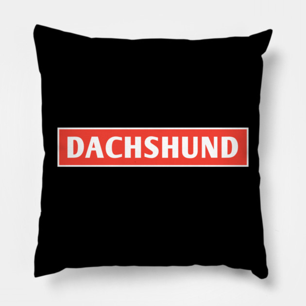 Dachshund Lover Pillow by BlackMeme94