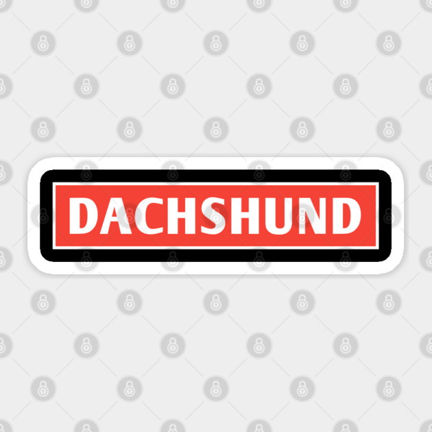 Dachshund Lover Sticker by BlackMeme94