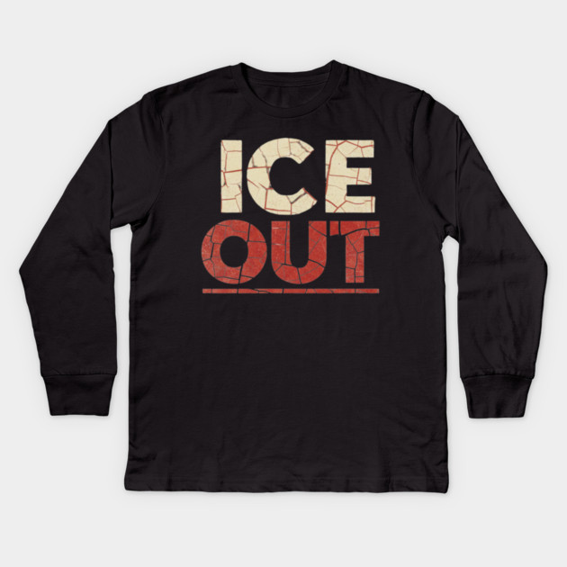 ice-out Kids Long Sleeve T-Shirt by BlackMeme94