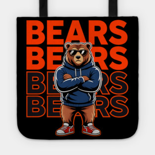 Bears-Football Tote