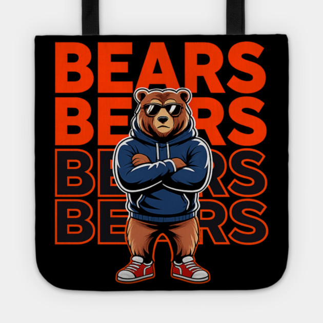 Bears-Football Tote by BlackMeme94