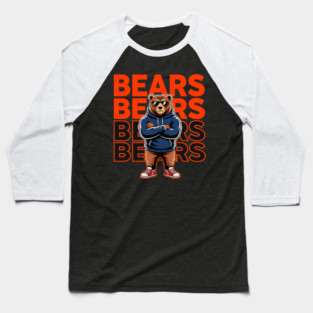 Bears-Football Baseball T-Shirt