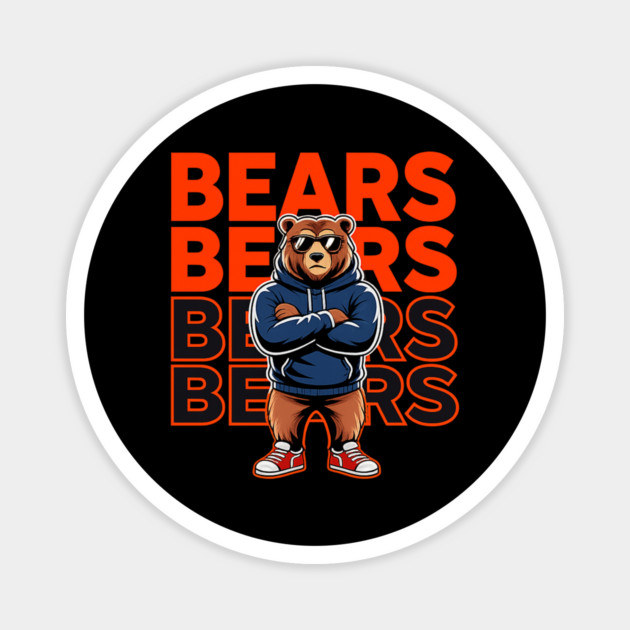 Bears-Football Magnet by BlackMeme94