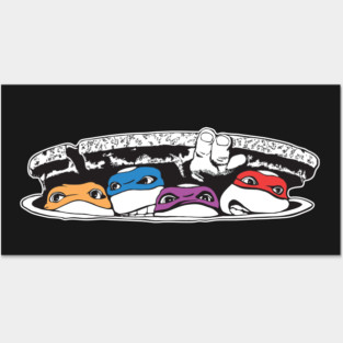 Vintage TMNT Posters and Art