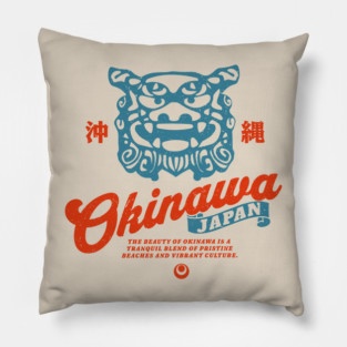 Okinawa, Japan City Pillow