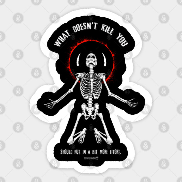Don't Hold Back. Sticker by Tommy Devoid
