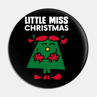 LITTLE MISS CHRISTMAS Pin