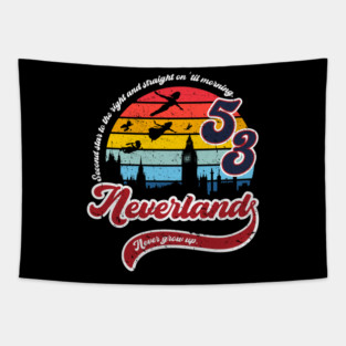 Never grow up Tapestry