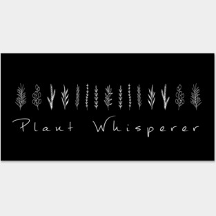Plant Whisperer Shirt – Funny Gardener Gift for Plant Lovers & Gardeners Posters and Art