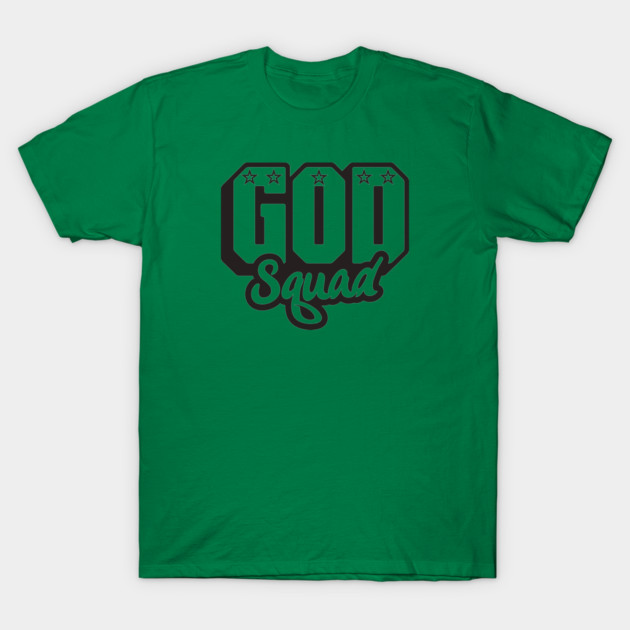 God Squad Black Logo T-Shirt by God Squad Sports