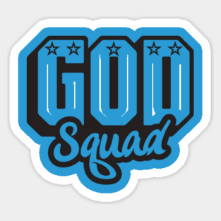 God Squad Black Logo Magnet