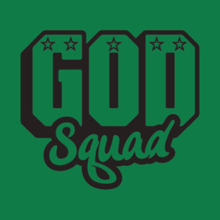 God Squad Black Logo T-Shirt