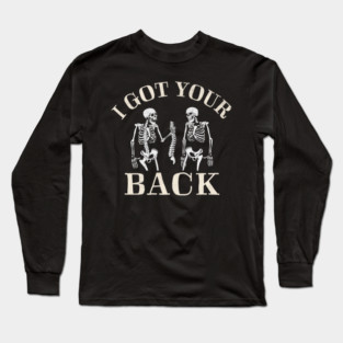 I Got Your Back funny Halloween Long Sleeve T-Shirt