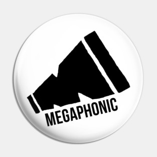 Megaphonic (white) Pin