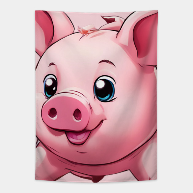 My Bank Tapestry by animegirlnft