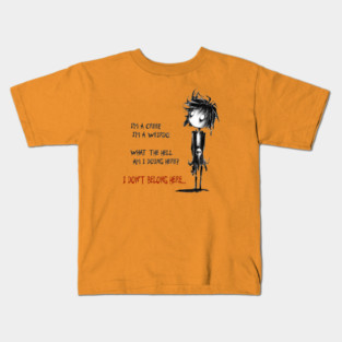 I'm Weirdo (Radiohead) Kids T-Shirt