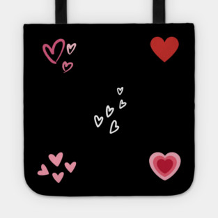 hearts pack Tote