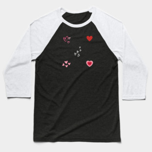 hearts pack Baseball T-Shirt