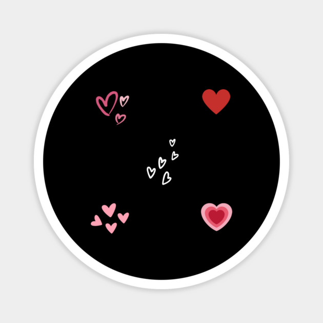 hearts pack Magnet by BlackMeme94