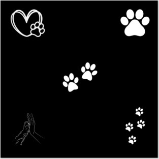 Dog Paws Posters and Art