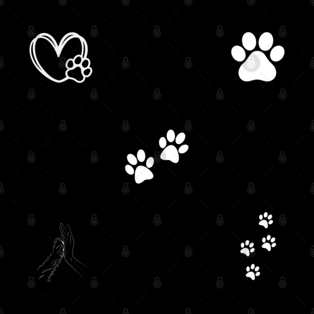Dog Paws by BlackMeme94