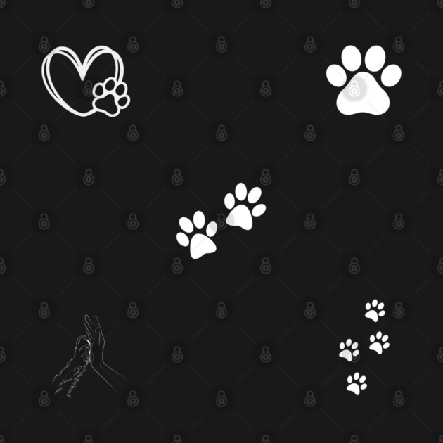Dog Paws by BlackMeme94