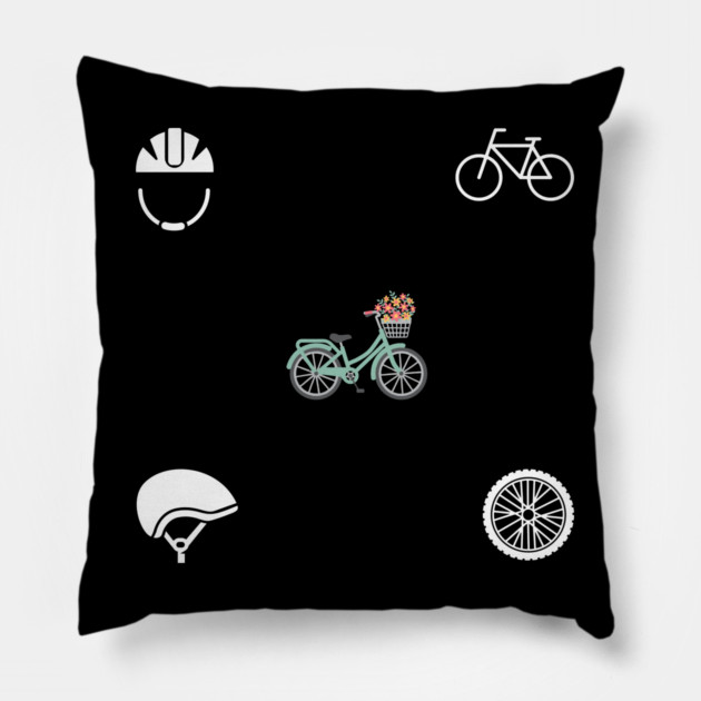 Bike Lover Pillow by BlackMeme94