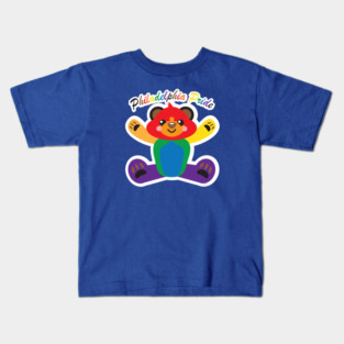 Philadelphia Gay Pride Teddy Bear Kids T-Shirt