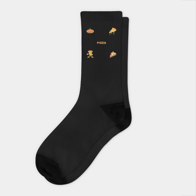 Pizza Lover Socks by BlackMeme94