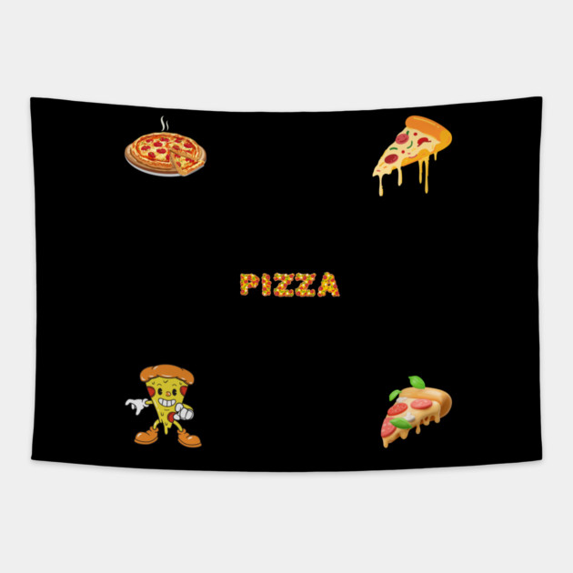Pizza Lover Tapestry by BlackMeme94