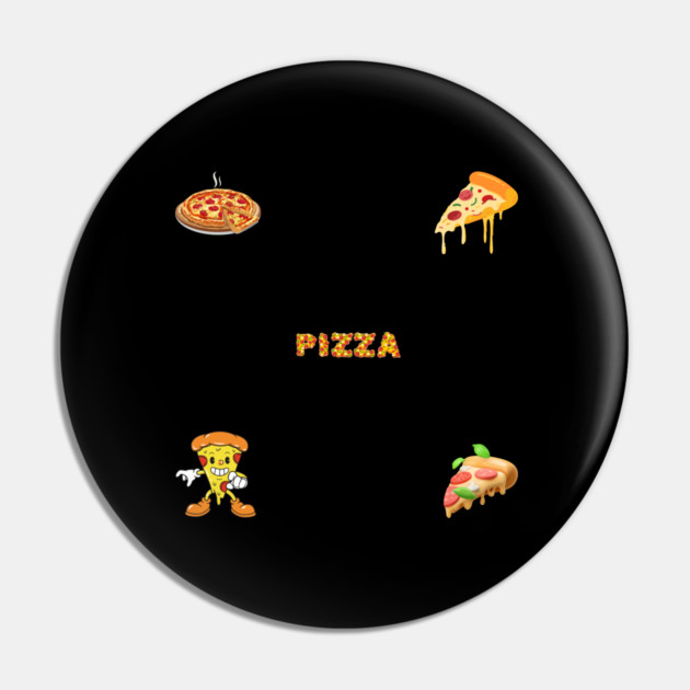 Pizza Lover Pin by BlackMeme94