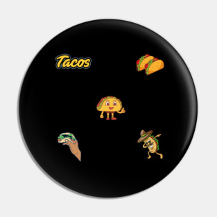 Tacos lover Pin