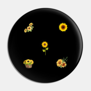 Sunflower lover Pin