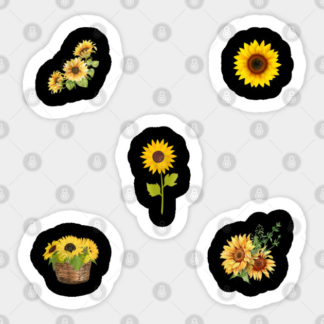Sunflower lover Sticker by BlackMeme94