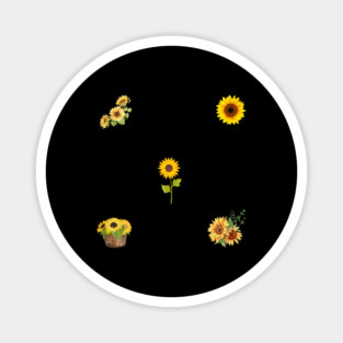 Sunflower lover Magnet