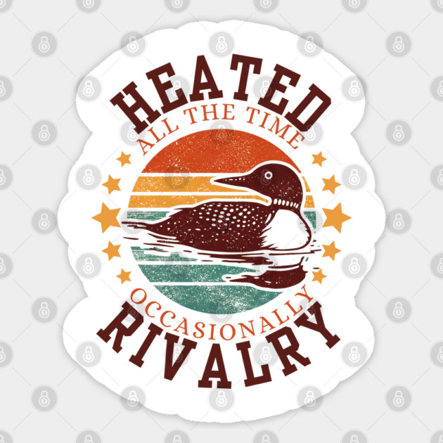 Heated-All-The-Time-Rivalry-Occasionally Sticker by BlackMeme94