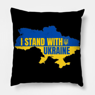 I-Stand-With-Ukraine Pillow