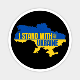 I-Stand-With-Ukraine Magnet