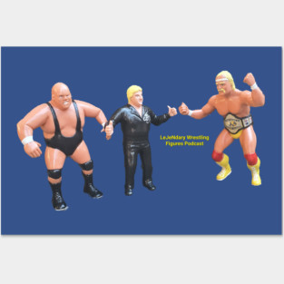 LeJeNdary Wrestling Figures Podcast Big Blue 2 Posters and Art