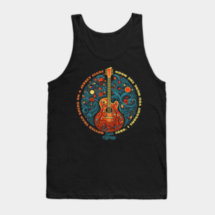 Tyler Childers Fan Art Jersey Giant Lyrics Country Americana Folk Music  Art Tank Top