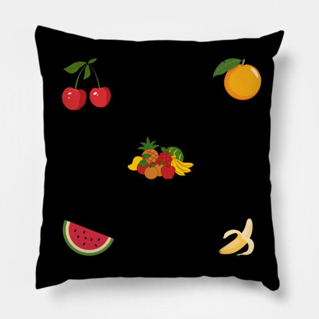 Fruit Lover Pillow by BlackMeme94