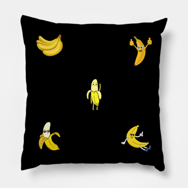 Banana Lover Pillow by BlackMeme94