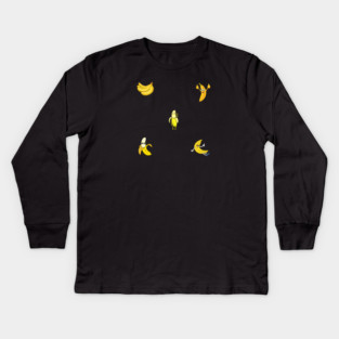 Banana Lover Kids Long Sleeve T-Shirt