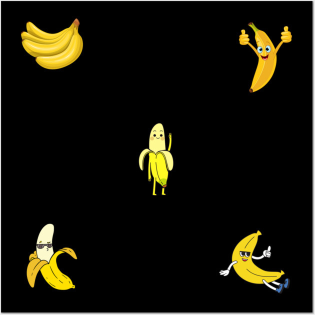 Banana Lover Wall Art by BlackMeme94