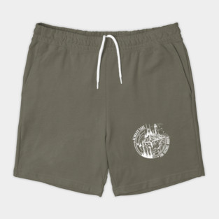 Always Take The Scenic Route Funny Adventure Hiking Camping Shorts